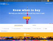 Tablet Screenshot of hellotrip.com